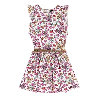 Miami Belted Dress 7-14y