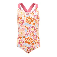 Flower Power Swimsuit 2-14y