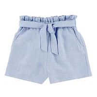 Charm Chambray Short 7-14y