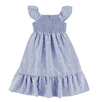 Charm Denim Dress 7-14y