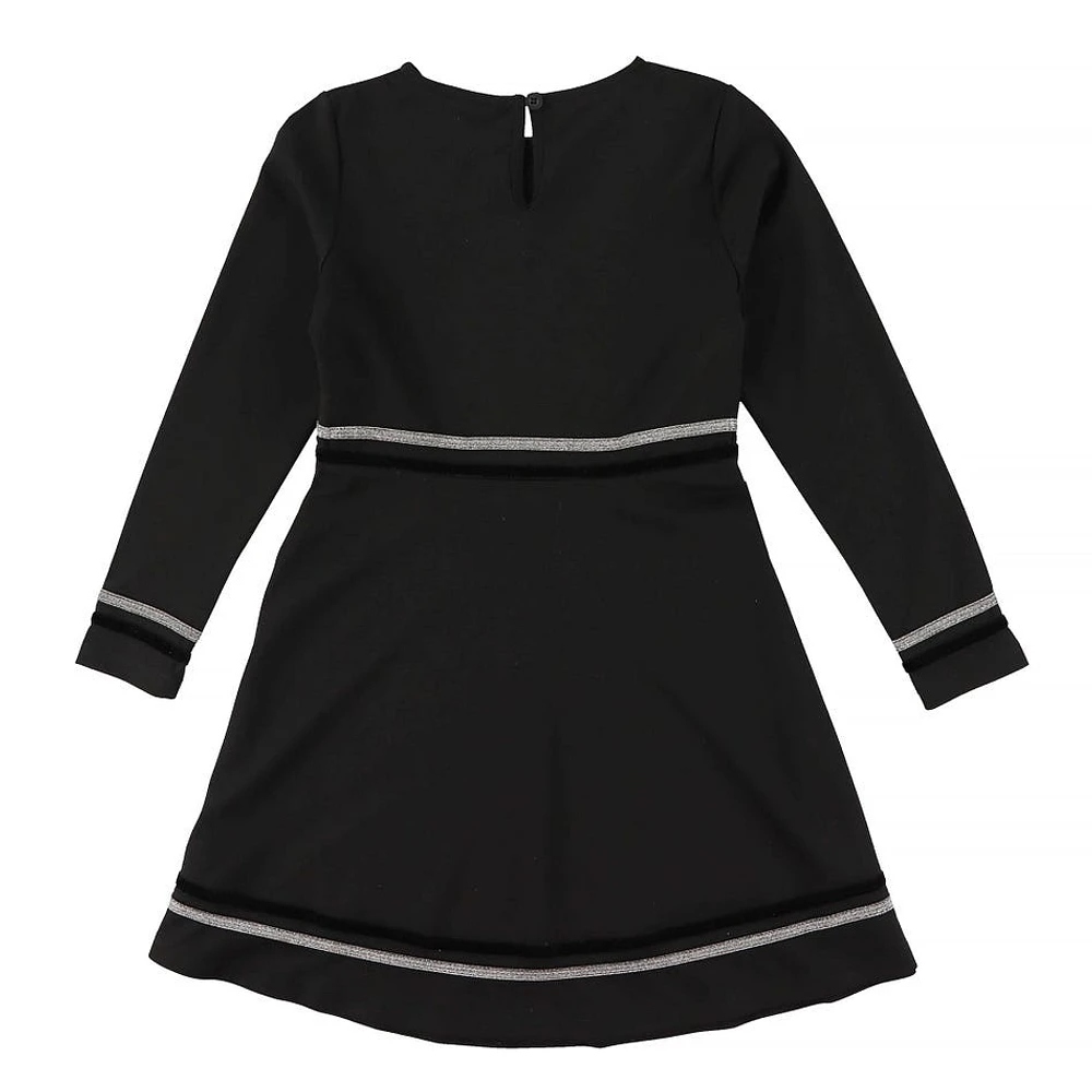 Robe Mélodie Noire 7-14ans