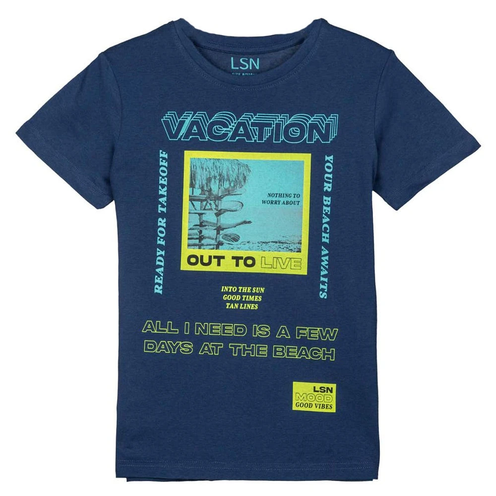 T-shirt Vacation 8-16ans