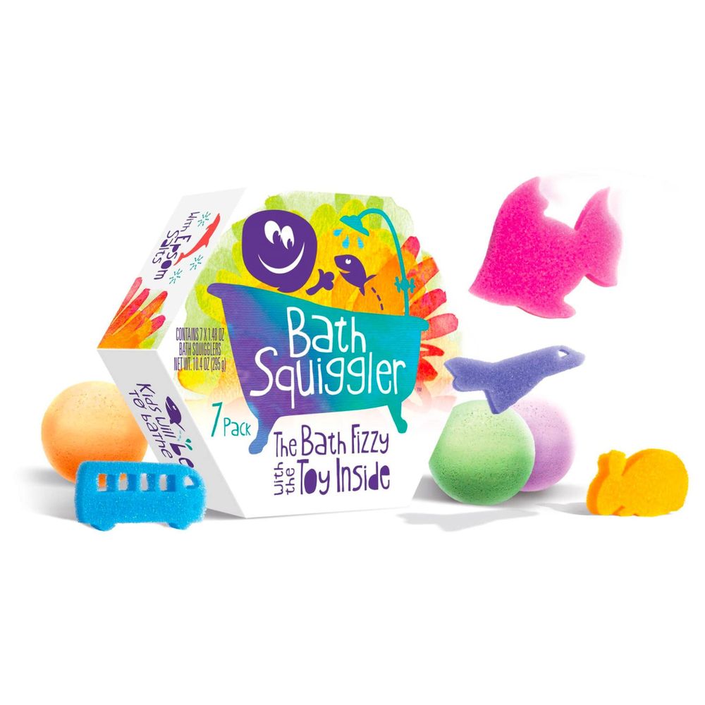 Bath Squiggler 7 Gift set