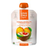 Oraganic Puree- Superblends - Mangoes, Strawberries, Coco  (From 6 months )