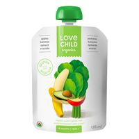 Organic Puree - Superblends - Apples, Bananas, Spinach and Avocado (From 6 months )