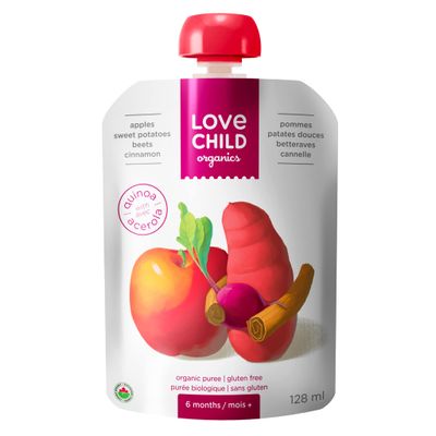 Oraganic Puree- Superblends - Apple, Sweet, Potatoes, Beets (From 6 months )