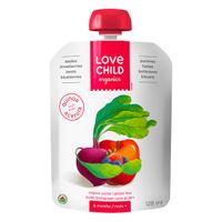 Organic Puree - Superblends - Apples,  Strawberries, Beets and Blueberries ( From 6 months )