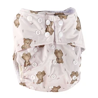 Cloth Diaper 10-35lb - Teddybear