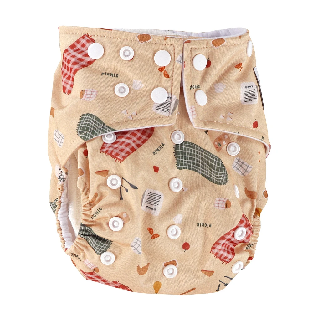 Cloth Diaper 10-35lb - Picnic