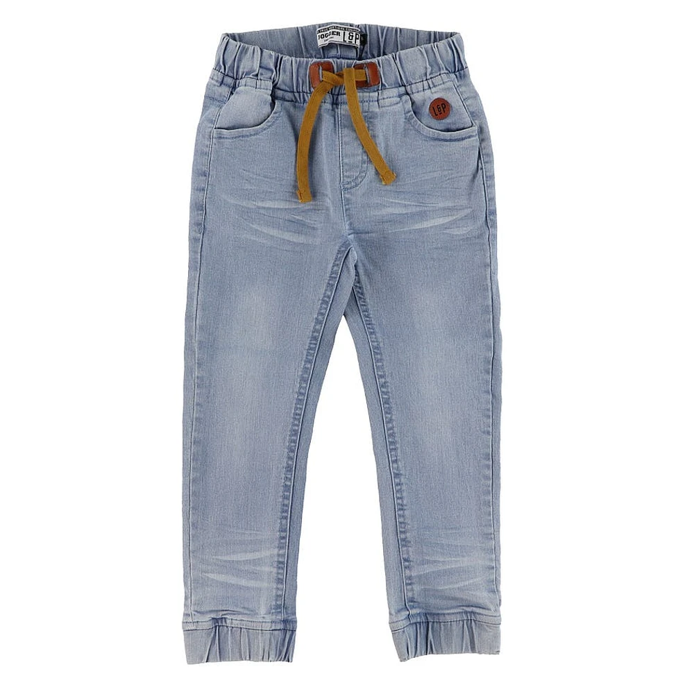 Pantalon Jogger Denim 3-7ans