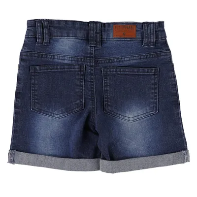 Short Denim Foncé 3-7ans