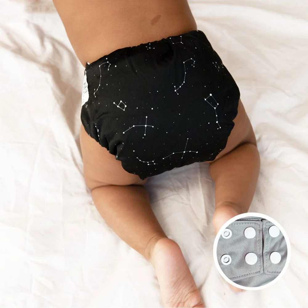 Couche Lavable 10-35lb - Étoiles