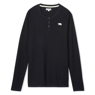 Bear Men's Waffle Henley