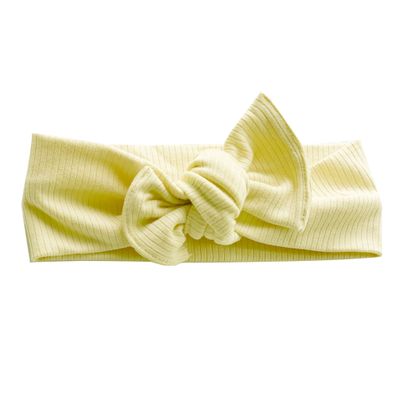 Lemon Textured Headband 0-5y