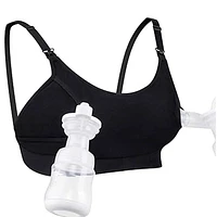 The Original Basic Pumping Bra YN08 - Black