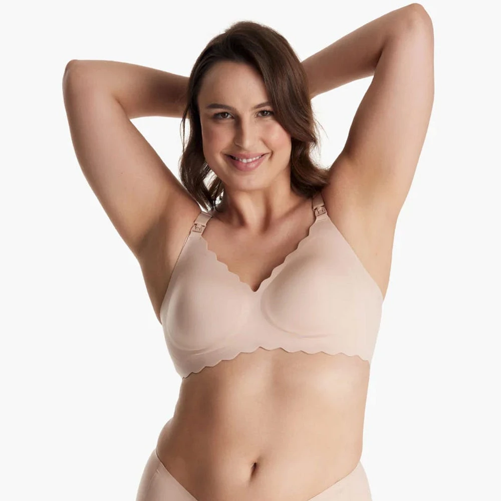 Soutien-Gorge d'Allaitement Jelly Strip YN46 - Rose