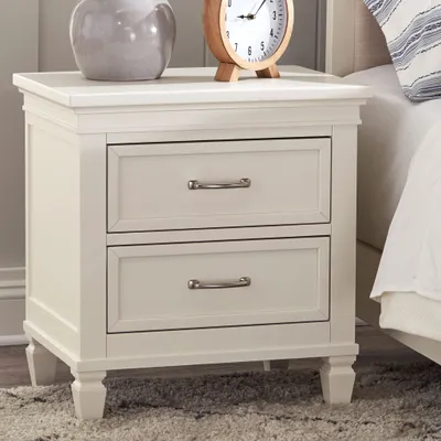 Darlington Nightstand - Warm White