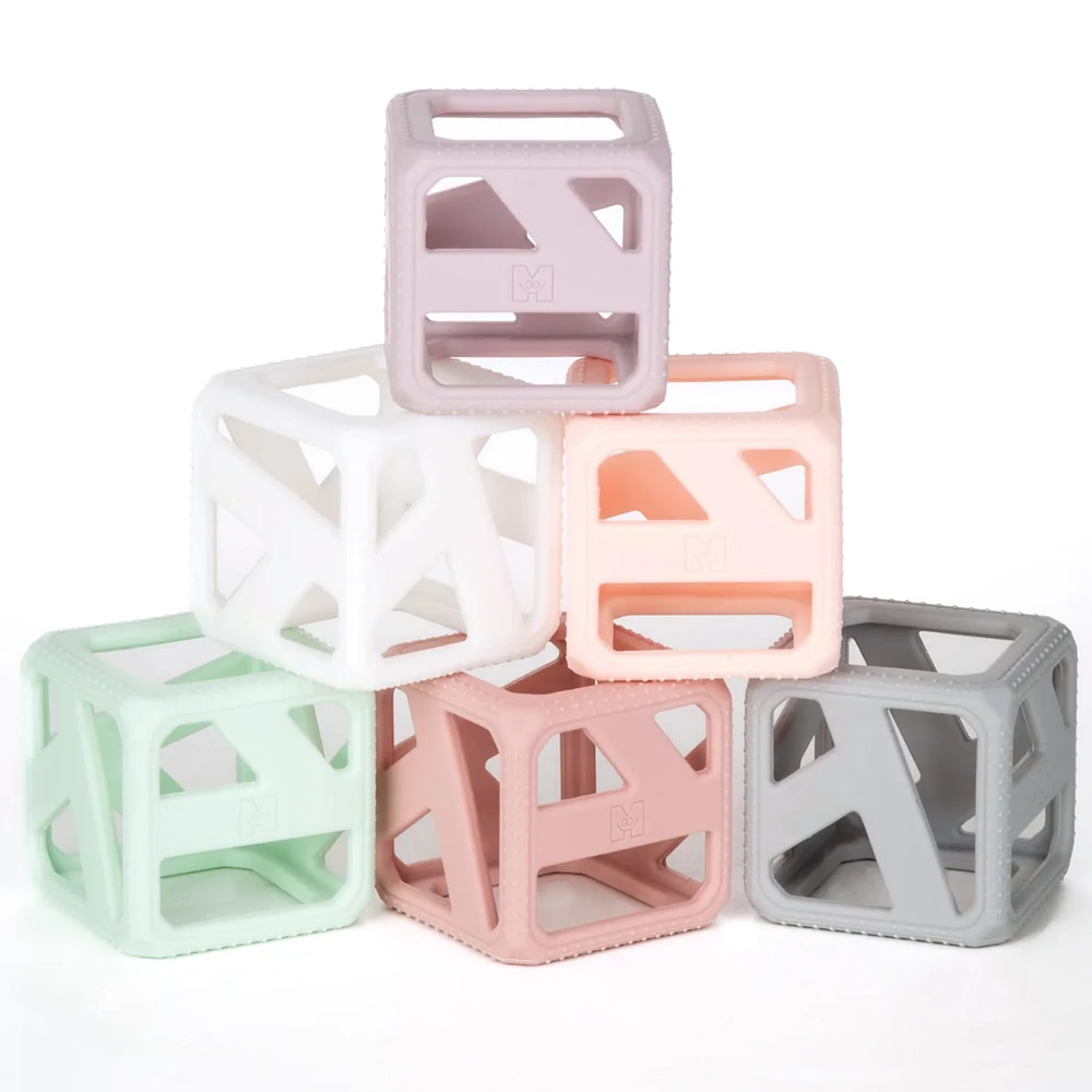 Stack N Chew Mini Cubes - Pastel