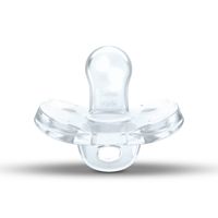 Silicone Orthodontic Pacifier (2) 0-6m