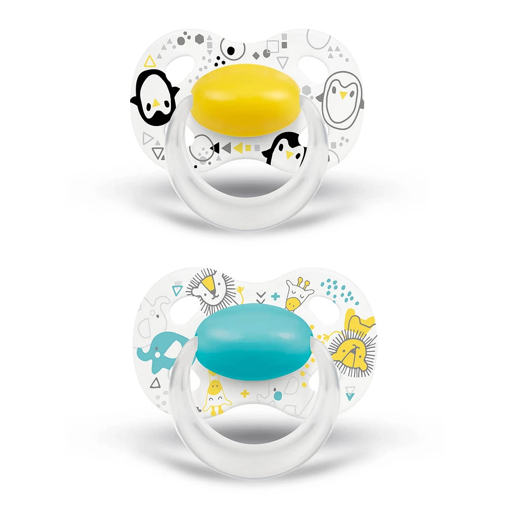Suce Orthodontique (2) 0-6mois - Lion Pingouin