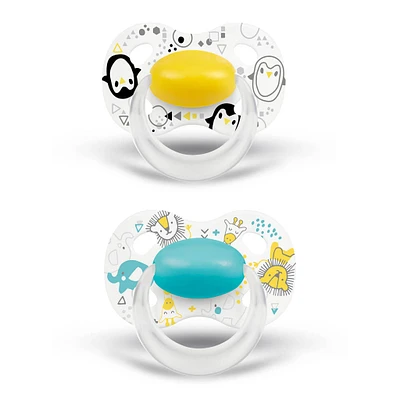 Suce Orthodontique (2) 0-6mois - Lion Pingouin