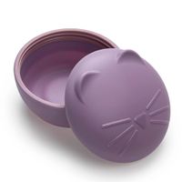 Silicone Animal Bowls with Lid