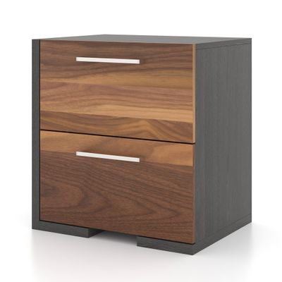 Nightstand - Slate  Walnut