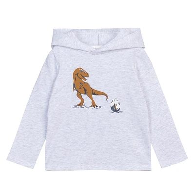 T-Shirt Capuchon Dinos 3-7ans