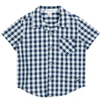 Gingham Poplin Shirt 12-24m