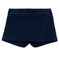 Dark Blue Denim Skort 12-24m