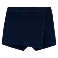 Dark Blue Denim Sjort 3-6y