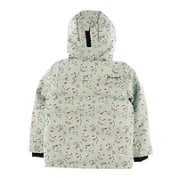 Flowers Two Pieces Snowsuit 2-10y