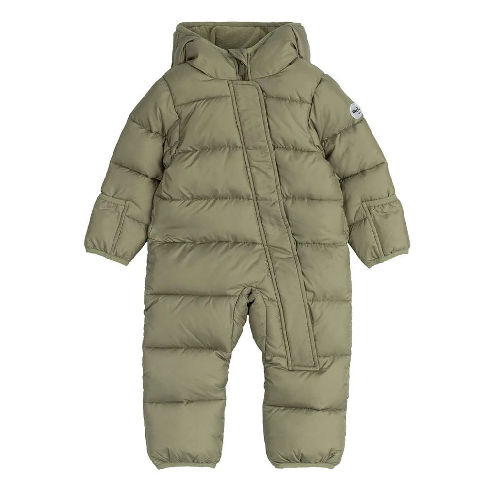 Habit de Neige Une Pièce Miles Olive 3-24mois