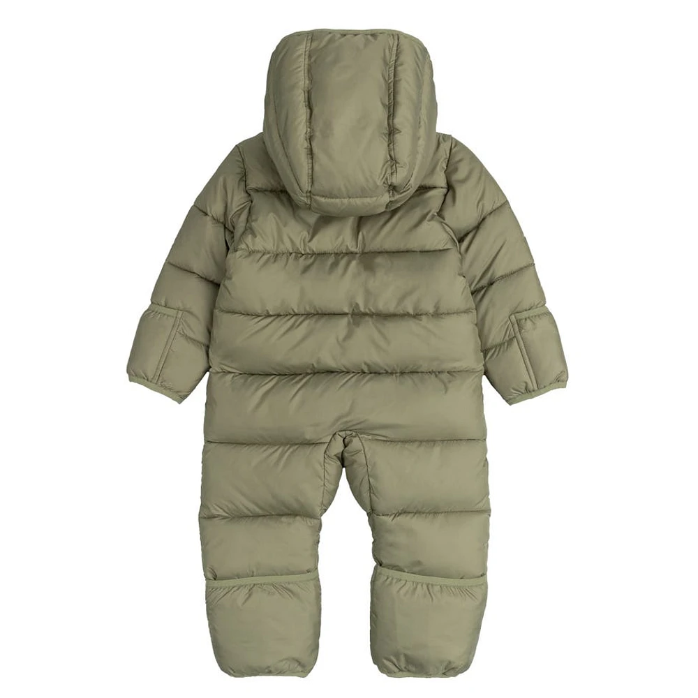 Habit de Neige Une Pièce Miles Olive 3-24mois