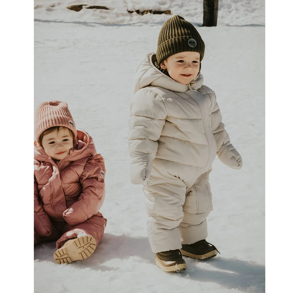 Habit de Neige Une Pièce Miles Ivoire 3-24mois