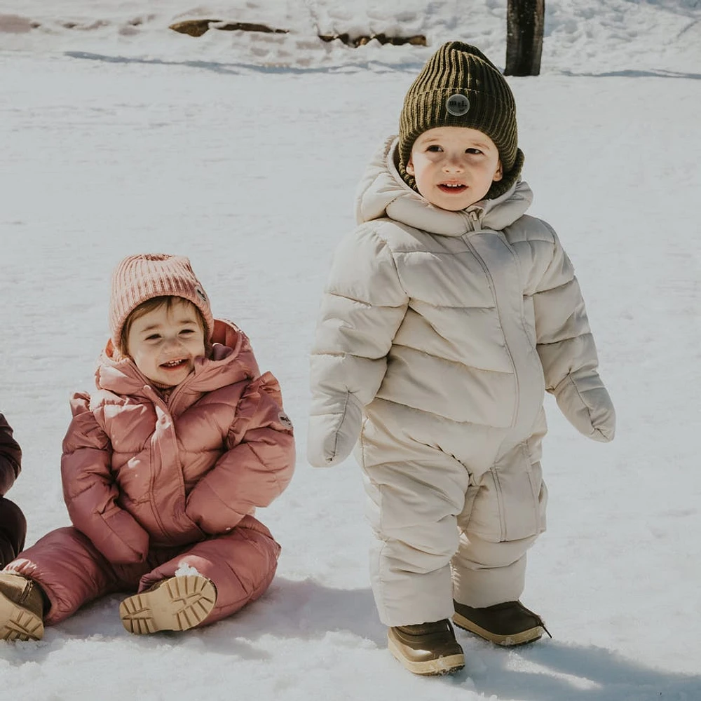 Habit de Neige Une Pièce Miles Rose 3-24mois