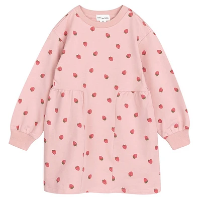 Strawberry print Dress 12-24m