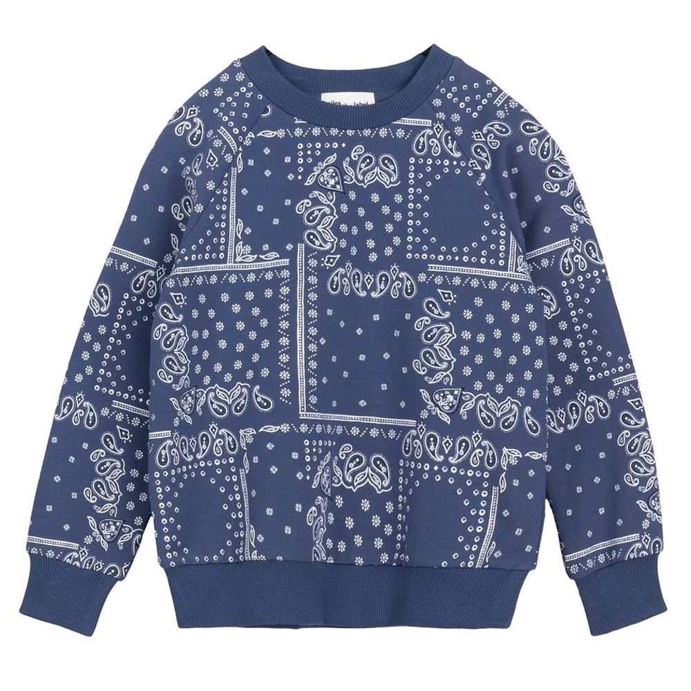 Paisly Print Sweatshirt 2-10y