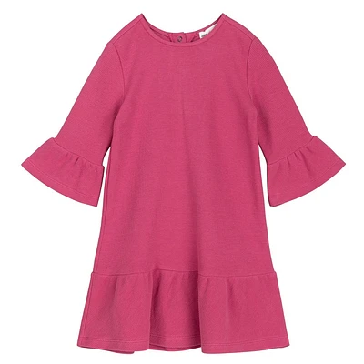 Magenta Ottoman Dress 2-6x