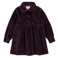 Robe Corduroy Prune 2-6x