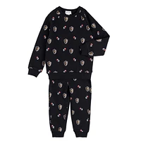 Armor Print Jogger Set 3-24m