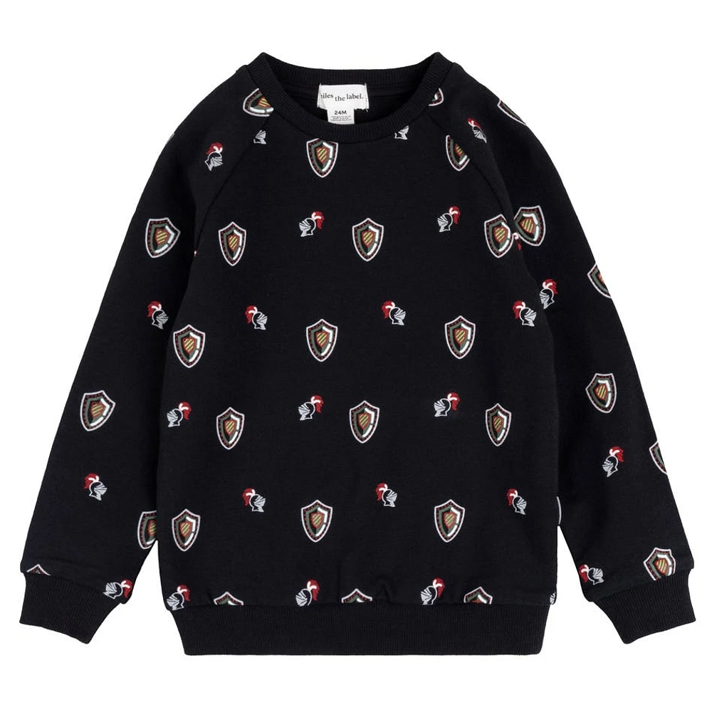 Armor Print Sweatshirt 2-10y