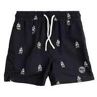 Pirate Ship Swim Trunks 3-7y