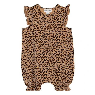 Jungle Leopard Romper 3-24m