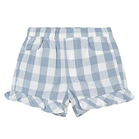 Cantina Plaid Shorts 12-24m