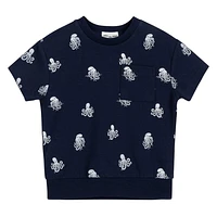 Seashore Kraken Sweatshirt 3-24m