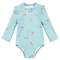 Miami Flamingo Swimsuit 0-24m