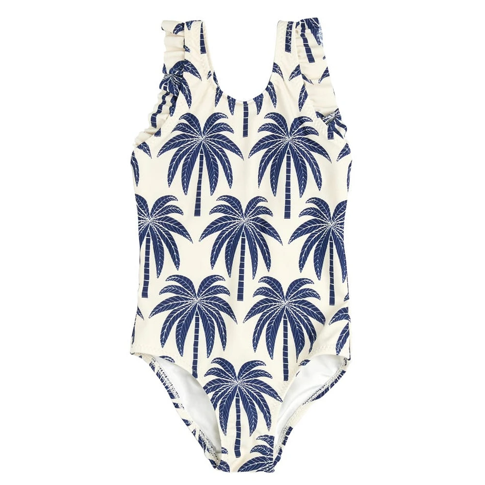 Miami Palm Tree Swimsuit 2-8y