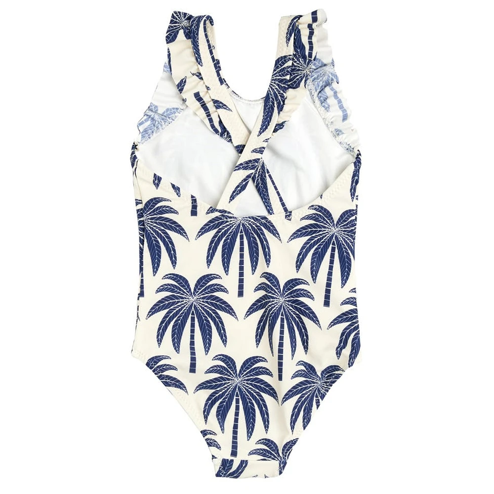 Miami Palm Tree Swimsuit 2-8y