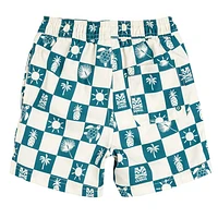 Checkered Swimshorts 3-6y